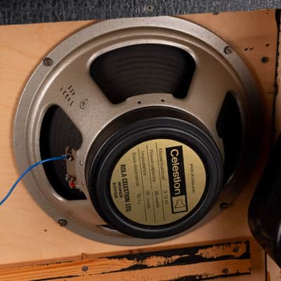 Vintage 1977 Marshall Slant Cab With "Black Backs" 4x12" 25-watt Rola Celestion Speakers Guitar Amp Cab image 8