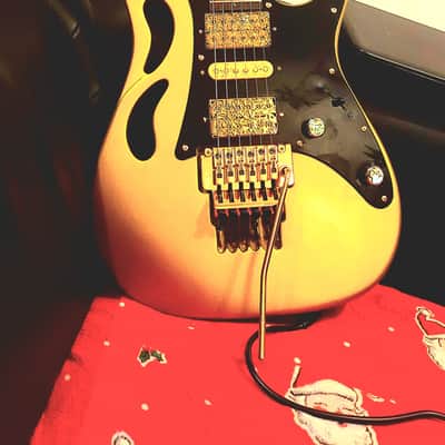 Ibanez Modded RG470 Parts Guitar Pia Sun Dew Gold Insane Mod REPLICA - Please Read Description! image 1