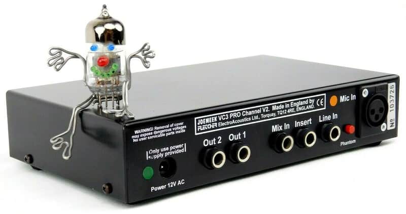 JoeMeek VC3 V2 Mic Preamp Optical Compresor Enhancer + Neuwertig +