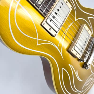 2013 Gibson Custom Shop Billy Gibbons Pinstripe '57 Les Paul - Gold Top image 14