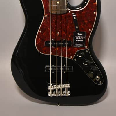 2026 Fender Vintera II '60s Jazz Bass Black w/Gig Bag image 2