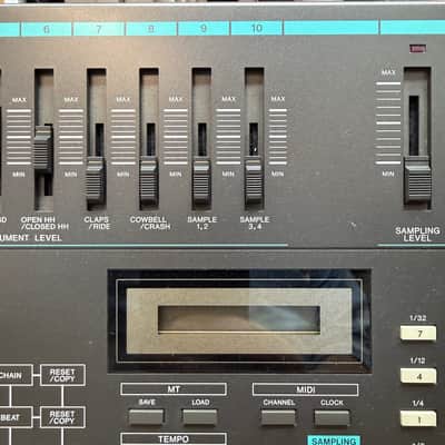 Casio RZ1 Vintage Drum Machine & Sampler 1980s - Black image 8