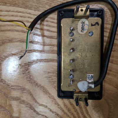 Schaller Vintage Humbucker 1980vintage schaller golden 50 PA F's Black image 2