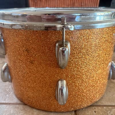 Slingerland Vintage 12 x 8" Rack Tom Drum Nov 1965 w Stick Saver Rims image 7