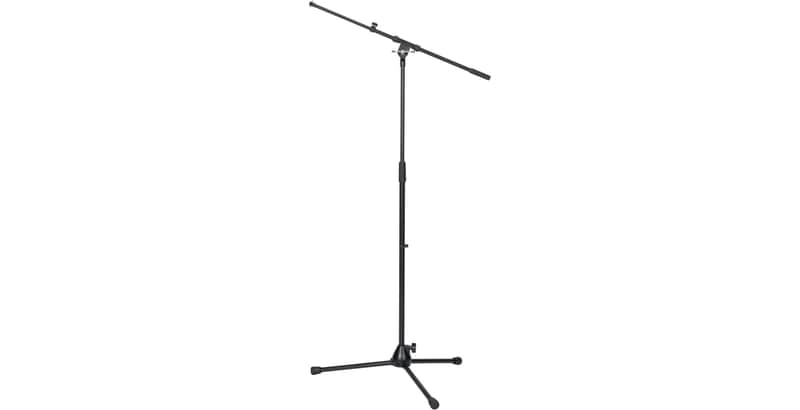Proline Telescoping Boom Microphone Stand Black image 1