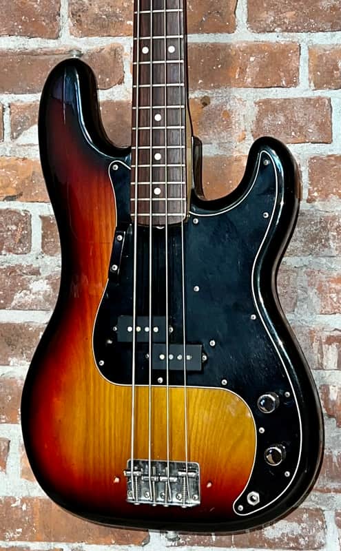 Stellar 1976 Fender Precision Bass with Rosewood Fretboard Sunburst, OHSC Amazing Vintage Bass ! image 1