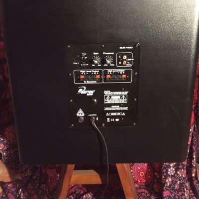 Dayton Audio Sub-1500 Black Floor Stereo Subwoofer image 6