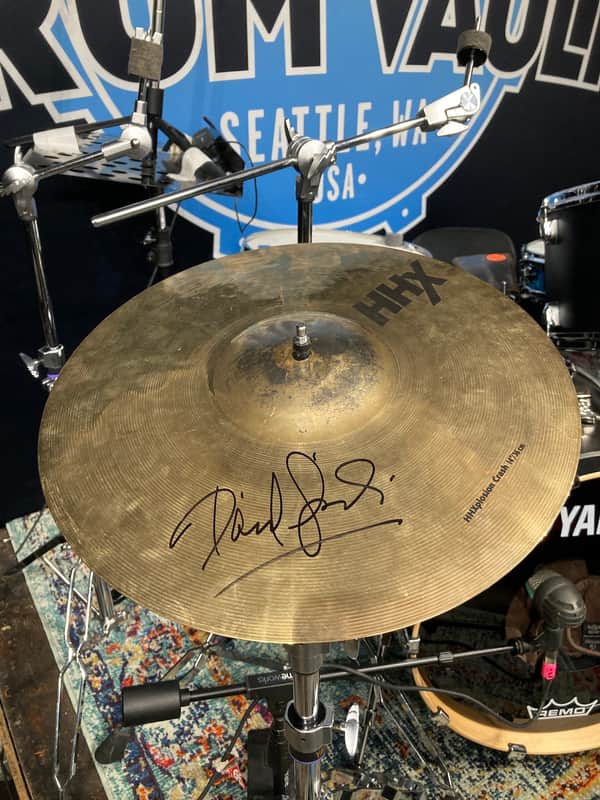 David Garibaldi's Tower of Power, Sabian 14" HHXplosion Crash Cymbal 698g SIGNED! image 1