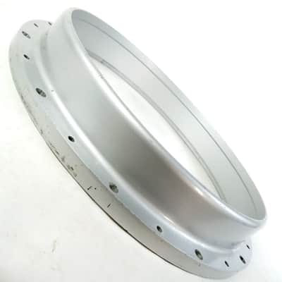 Yamaha 14" SFZ Suspension Ring 12Lug Snare Drum Marching Silver Powdercoat Japan image 4