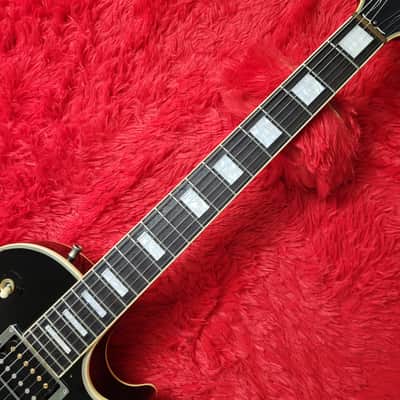 1994 Burny LC-75 JS John Sykes Les Paul Custom - Original VH-1 Humbuckers - Made In Japan MIJ image 6