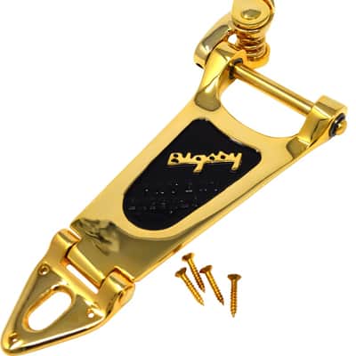 Bigsby B6GLH Vibrato/Tremolo Tailpiece, LEFT-HANDED, GOLD