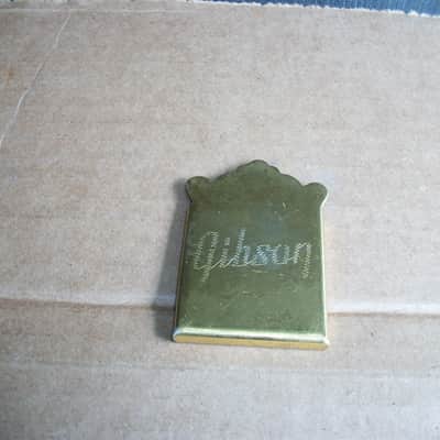 Gibson F5 60s  gold mandolin tailpiece cover image 5