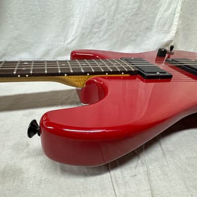 Jackson USA Custom Shop Dinky HH Guitar with Case - Red image 21