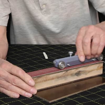 Guitar Nut and Saddle Sander ULTRA PRECISION - 84mm - no guesswork! Made in the USA image 4