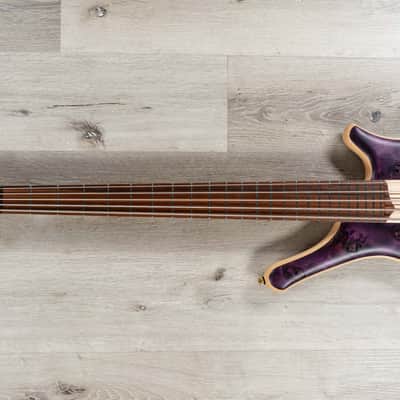 Mayones Comodous MDi 5 Mohini Dey Signature 5-String Bass, Raw Trans Purple image 7