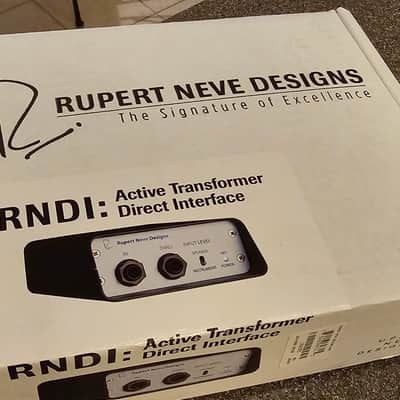 Rupert Neve Designs RNDI Active Transformer Direct Box 2015 - Present - White image 11