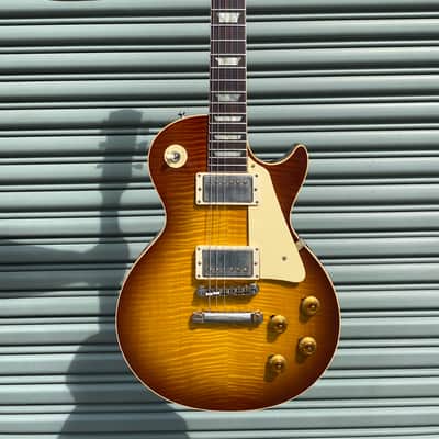 Gibson Custom 1959 Les Paul Standard Reissue VOS - Iced Tea Burst image 13