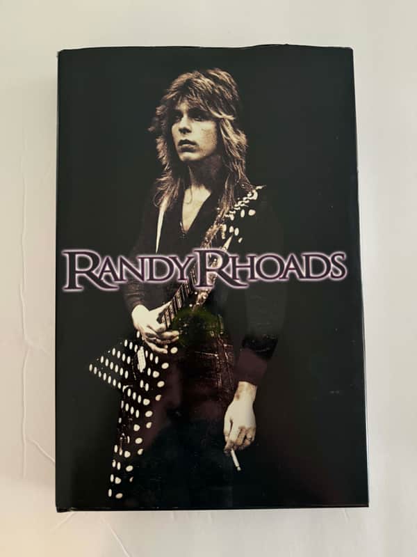 Randy Rhoads Biography Book, oversized coffee table Last of publishers inventory Out of print, bran image 1