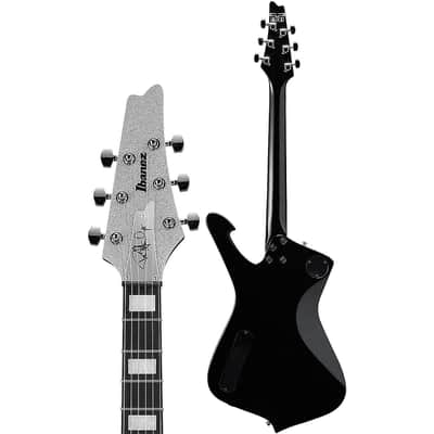 Ibanez PS60SSL Paul Stanley Signature Iceman Guitar - Silver Sparkle image 6