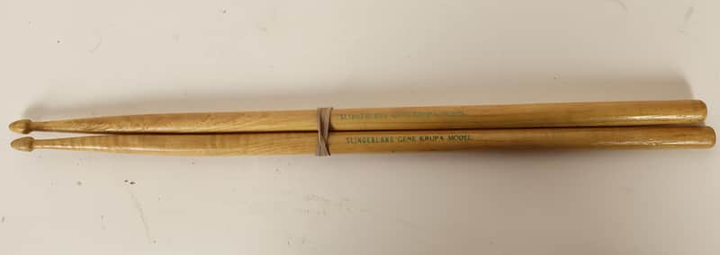 Vintage Rare Slingerland Gene Krupa Signature Drum Stick Pair image 1