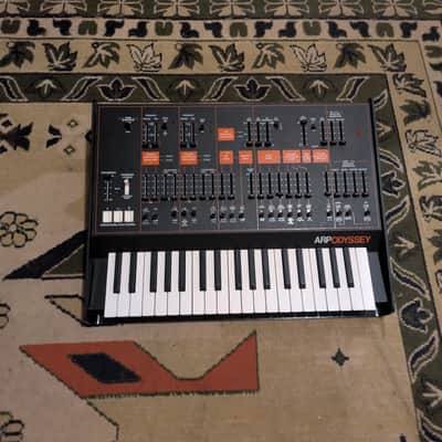 Korg ARP Odyssey FS Rev3 37-Key Duophonic Analog Synthesizer 2017 - Present - Black/Orange