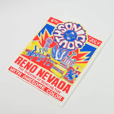 4th of July Reno w/ Awesome Color - 14.25" x 19.5" Owned by Sonic Youth image 2