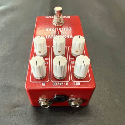 Broughton Audio Resonant Filter Equalizer Pedal 2024 - Present - Red- pre owned image 5