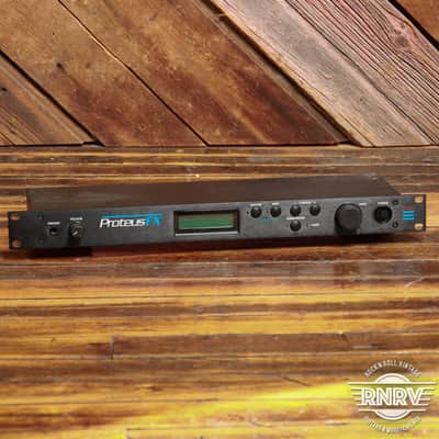 E-MU Systems Proteus FX Rackmount 32-Voice Sampler Module 1994 - Black image 1