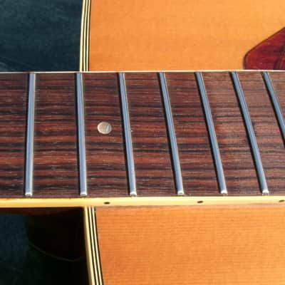 Yamaha FG450 Green Label Nippon Gakki Japan 1972 to 74 Natural New Jakaranda + Original Rocket case image 22