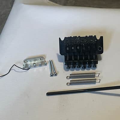 2010's Era Used FRT-01000 1000 Series Licensed Floyd Rose Black Guitar Tremolo Bridge & Arm image 1