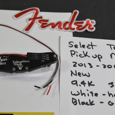 Fender Telecaster SELECT Series 2013-2014 Pickup Chrome Neck NOS PCB image 4
