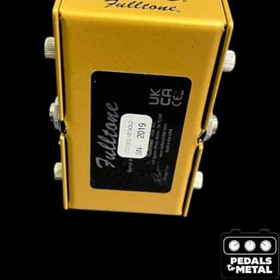 Fulltone OCD Gold Standard Custom Shop LE - Gold - X18625 image 6
