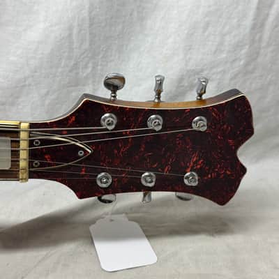 Harmony USA H-64 h64 Meteor Semi-Hollowbody Guitar with Case - repaired headstock image 7
