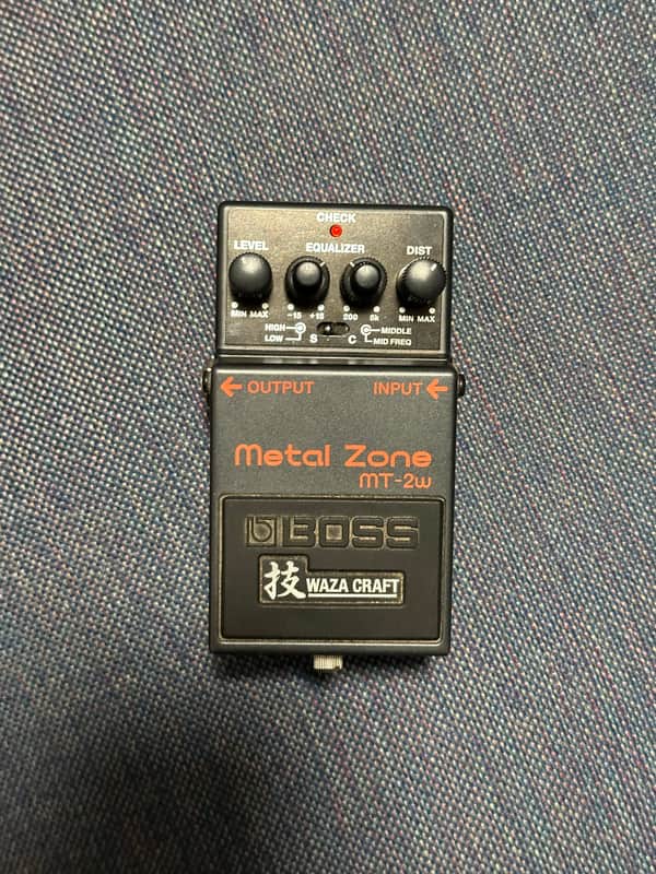 Boss MT-2W Metal Zone Waza Craft 2018 - Present - Black image 1
