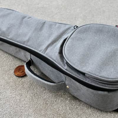 Big Island Ukulele Co. Solid Koa Deluxe Soprano Abalone Inlay KX-SPG W/ Carrying Case image 15