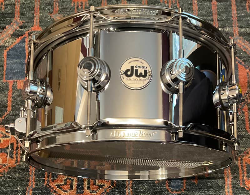 DW Collector’s Series 6.5x14 Chrome-over-Steel Snare Drum image 1