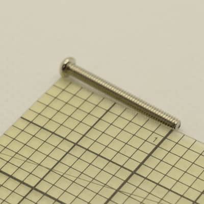 Chrome Steel Humbucker Pickup Mounting Screws 2.3mm x 26mm - 52 image 3