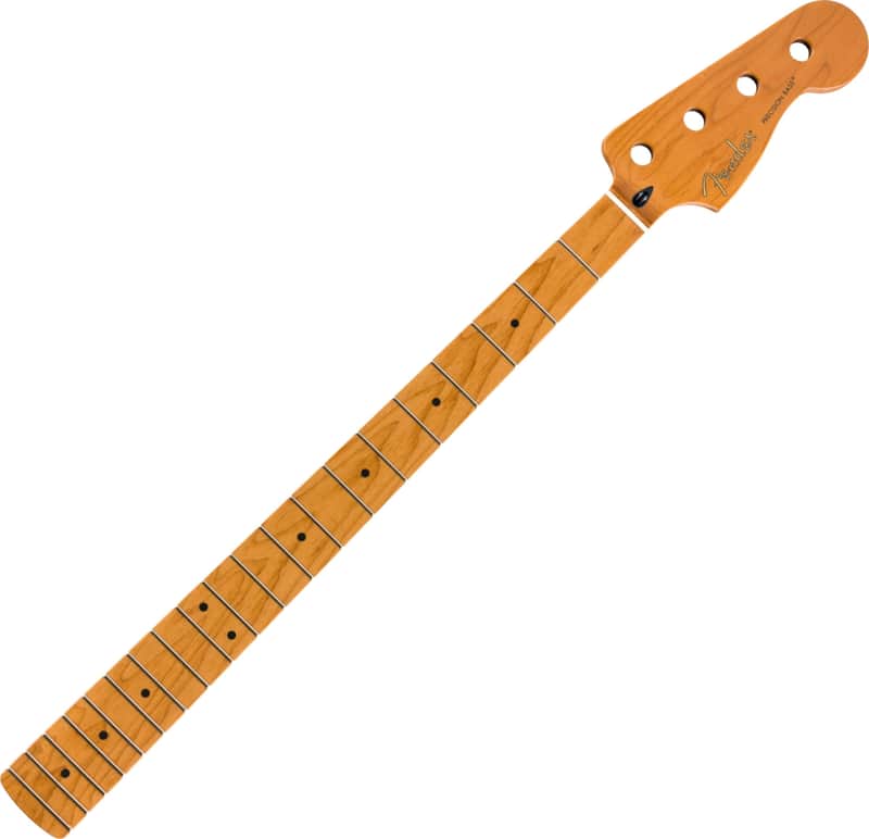 Fender Roasted Maple Precision Bass C-Shaped Neck, Maple Fingerboard image 1