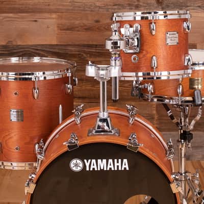 Yamaha Birch Custom Absolute 3 Piece Drum Kit, Vintage Natural (Pre Loved) image 7