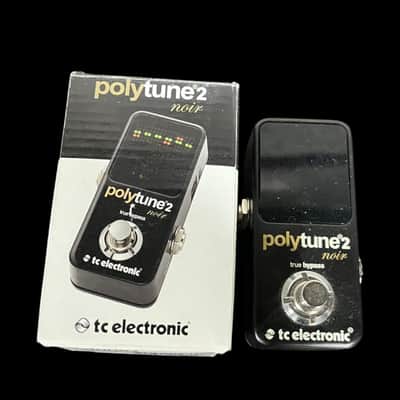 TC Electronic PolyTune 2 Noir Tuning Pedal | Reverb