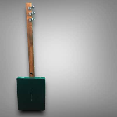 Custom 3-String Fretless Slide Electric Guitar – Plasencia Cigar Box image 10