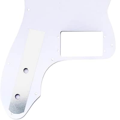 12 Holes Wide Range HH Guitar Pickguard For USA/Mexico Fender 72 Tele Thinline Style Electric Guitar, 4Ply Vintage Tortoise image 3