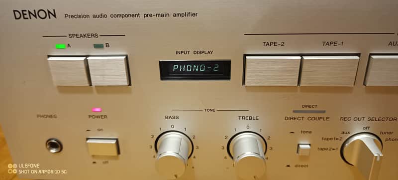 Denon PMA 770 1984 - Silver | Reverb
