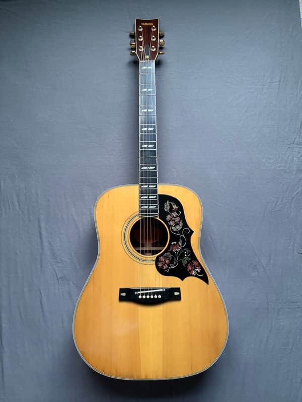 1977 Yamaha FG-401W – MIJ, Ebony fingerboard & Bridge, Excellent image 1