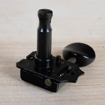Tokai Deluxe Machine Head Black High E Treble Side Tuner for Stratocaster, Telecaster, GoldStar Sound, Silver Star, Tuners Springy Sounds, ect image 3
