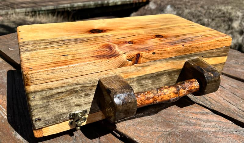 Rustic Pedal Board 2022 Wood image 1