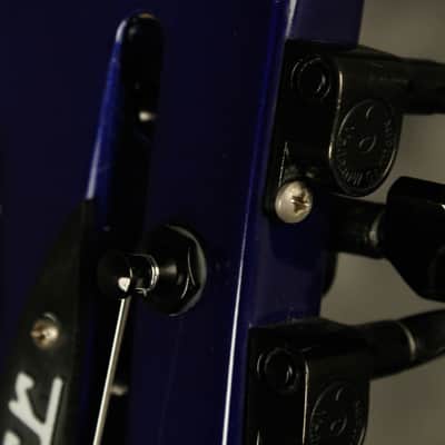 1986 Rickenbacker 620/12 string Midnight Blue BT Black binding + hardware image 13