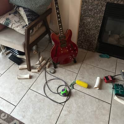 Epiphone ES-335 Pro 2012 - 2019 - Cherry image 4