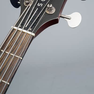 Serek Midwestern 2 5 String - Candy Orange Satin image 9