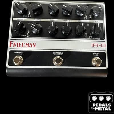 Friedman IR-D Dual Tube Preamp 2024 - Present - Black / Silver - X17601 image 1